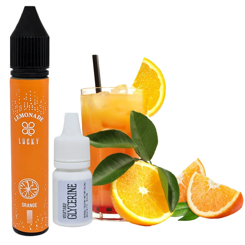 Солевая Жидкость LUCKY Salt Orange (Апельсин) 30 МЛ 50 МГ Набор