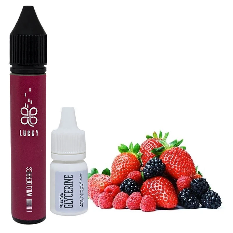 Солевая Жидкость LUCKY Salt Wild Berries (Ягоды) 30 МЛ 50 МГ Набор