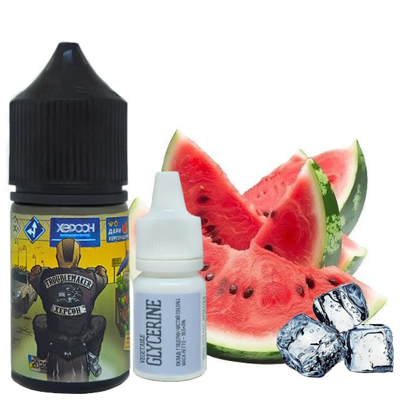 Сольова Рідина Troublemaker Salt - Херсон (Кавун) 30ML 50MG Набір