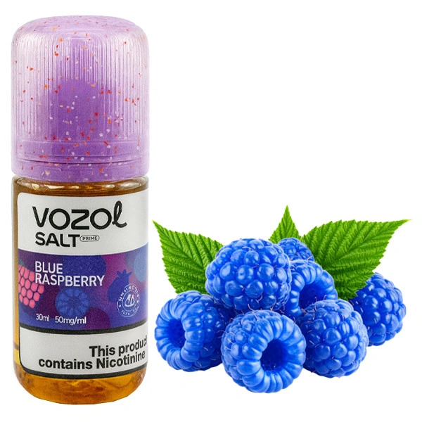 Сольова Рідина Vozol Salt Prime Blue Raspberry (Синя Малина) 30 МЛ 50 МГ