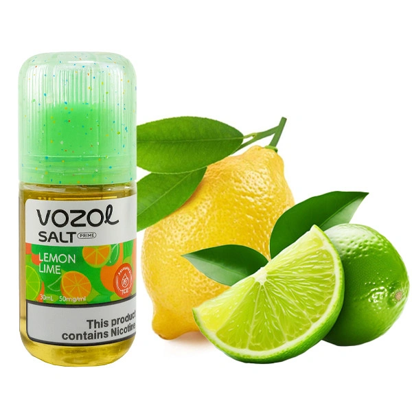 Солевая Жидкость Vozol Salt Prime Lemon Lime (Лимон Лайм) 30 МЛ 50 МГ