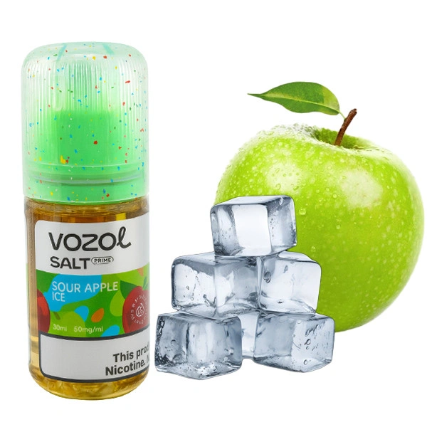 Сольова Рідина Vozol Salt Prime Sour Apple Ice (Кисле Яблуко Лід) 30 МЛ 50 МГ